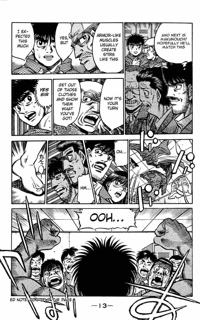 Hajime no Ippo: Fighting Spirit, Chapter 425 image 13